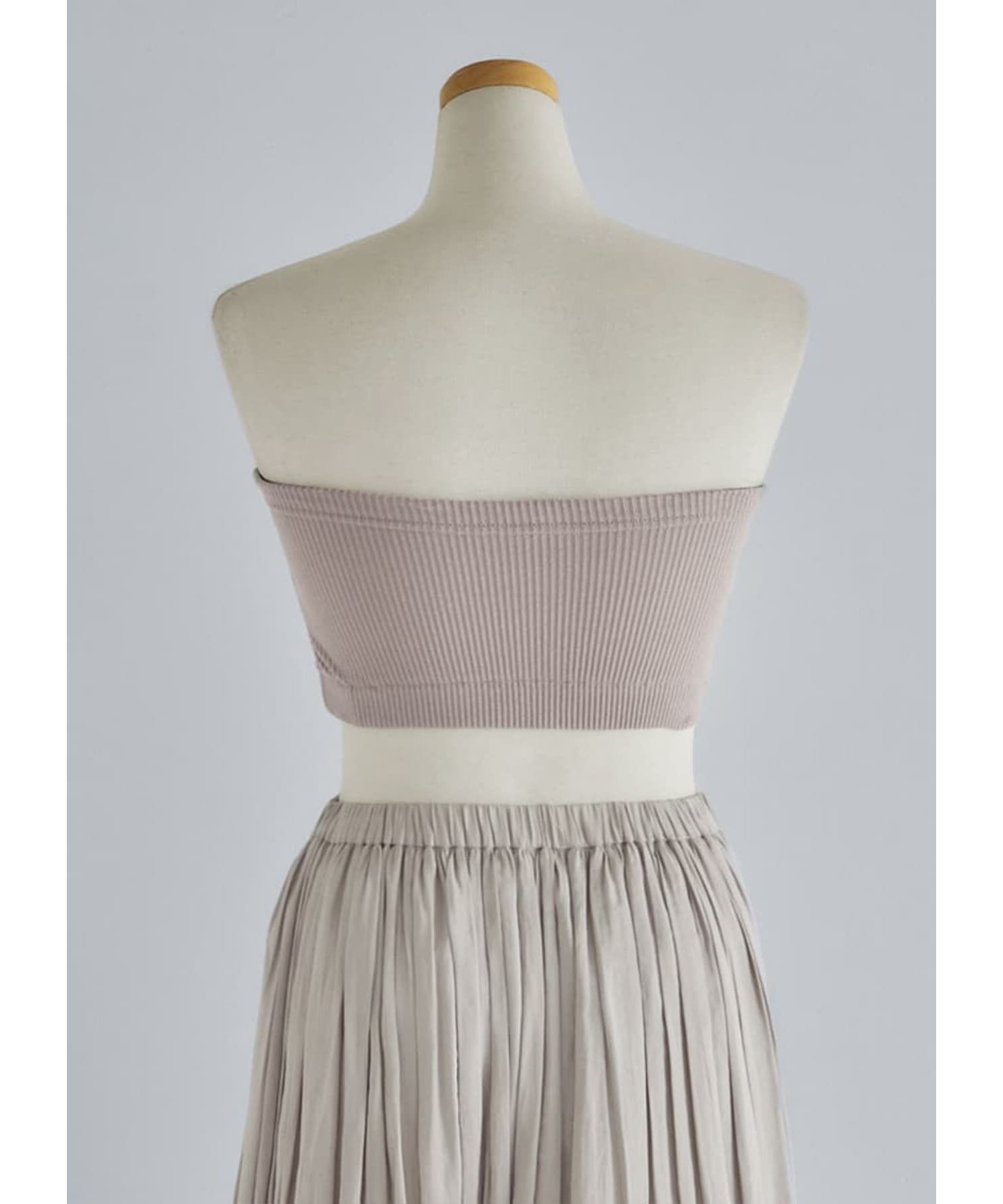 STYLE DELI「ホールドリブチューブトップ」|インナー|