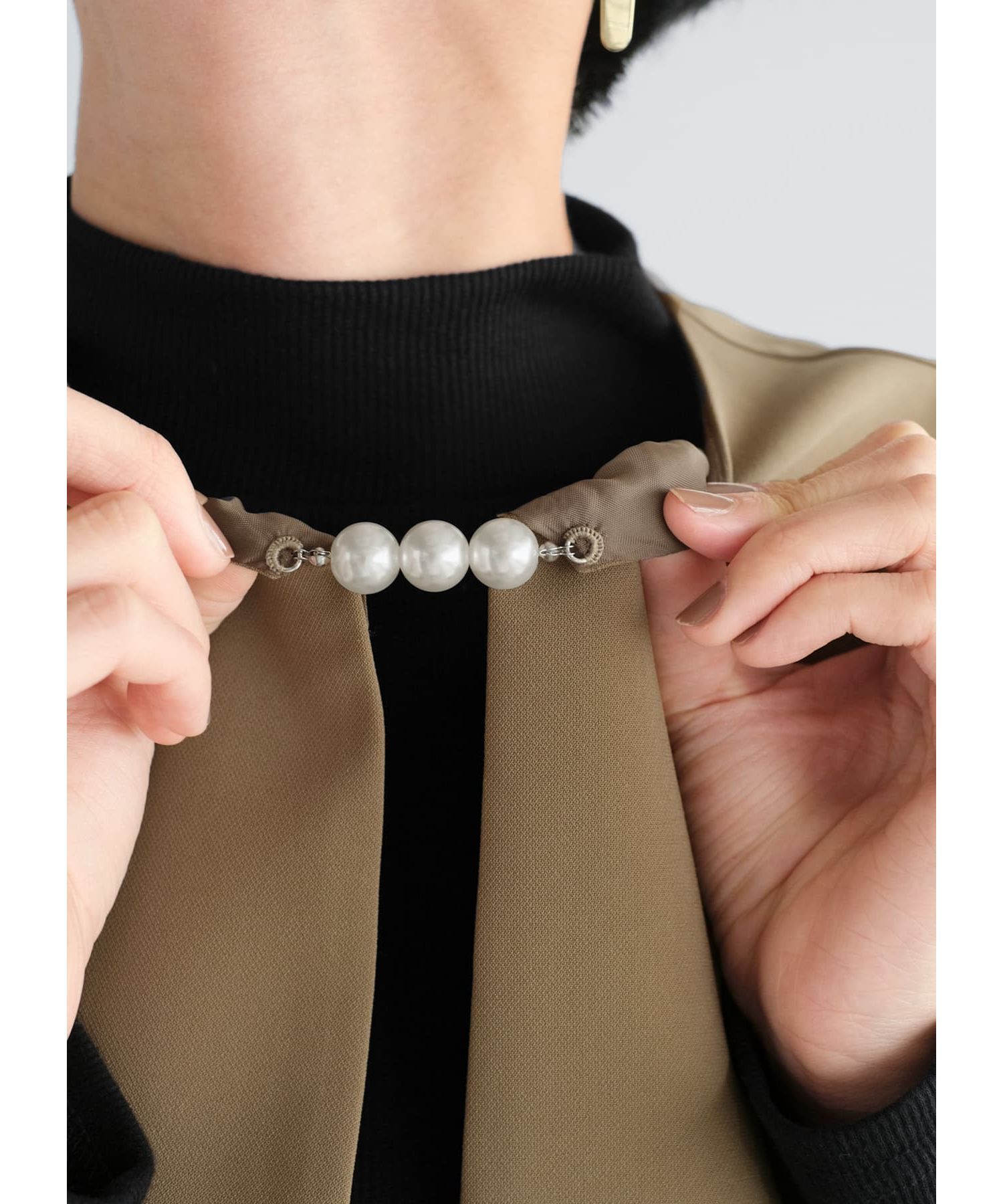 STYLE DELI「パールポイントジャンパースカート」|ジャンパースカート|