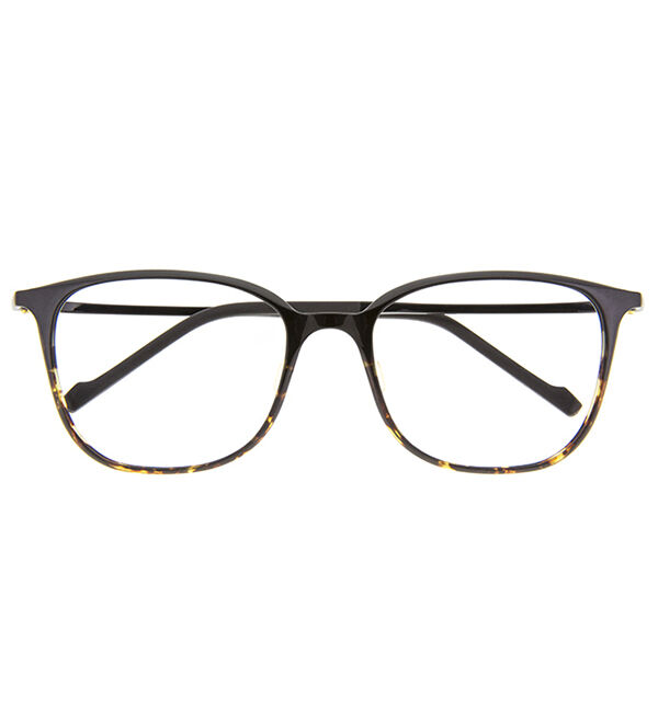  「Zoff SMART Skinny (ゾフ･スマート･スキニー) ウェリントン メガネ」|メガネ|黒2