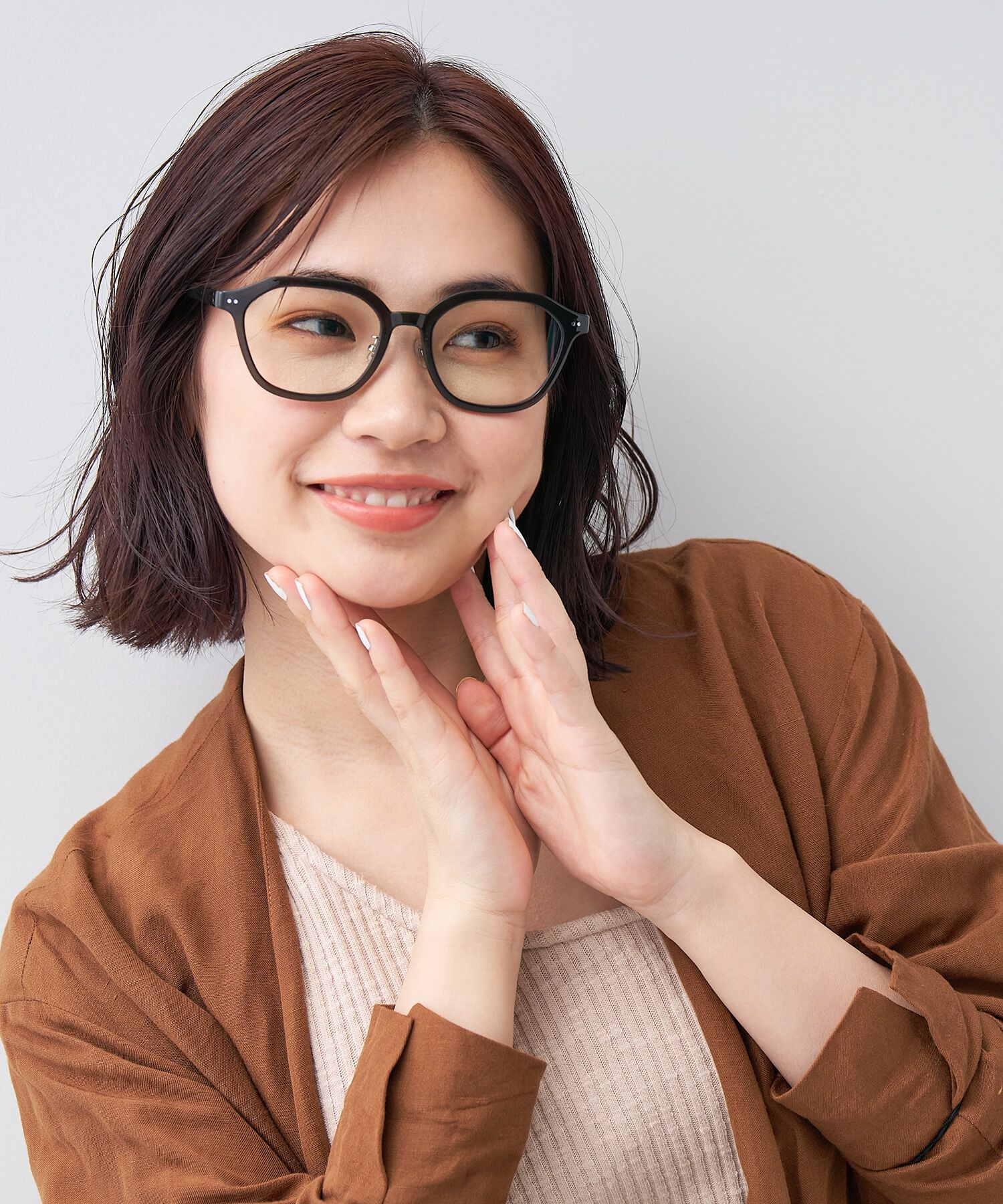  「ウェリントン型 クリアレンズサングラス｜紫外線100%カットクリアサングラス」|サングラス|グリーン