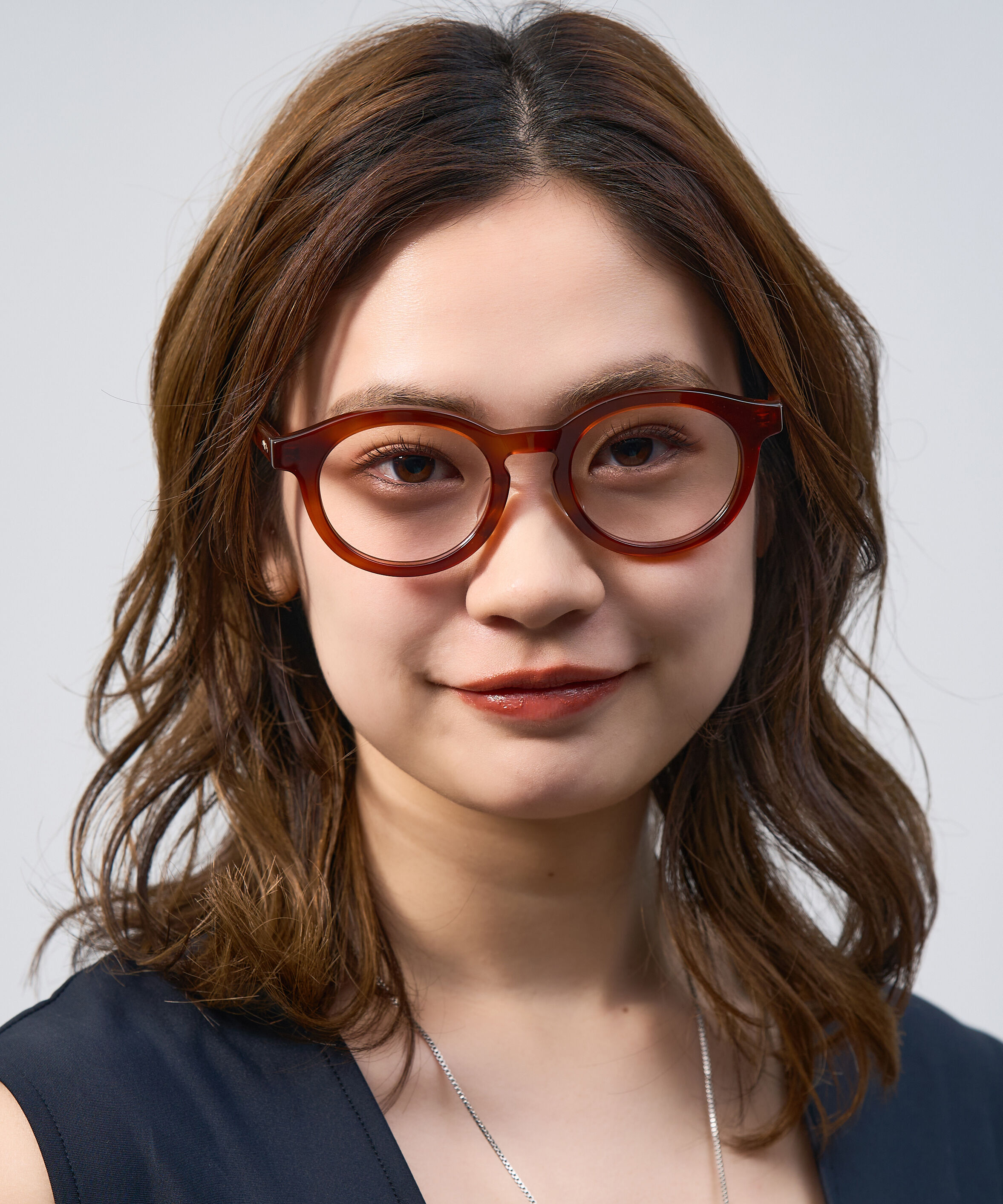  「Zoff | Kirimaru ボストン型 メガネ レンズ交換券付き 黒縁 太縁フレーム 小顔効果 きりまる」|メガネ|