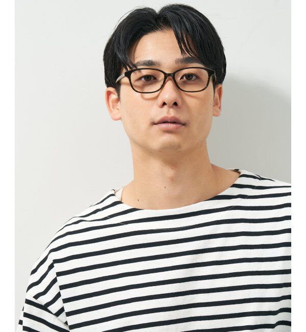  「スクエア型 メガネ きちんと感と上質感あふれるフレーム ｜Zoff｜BASIC STYLE   レンズ交換券付」|メガネ|