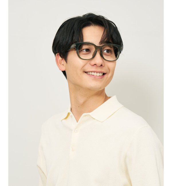  「ウェリントン型 メガネ | 軽量｜太縁｜黒縁｜大きめサイズ｜伊達メガネ｜ユニセックス レンズ交換券付」|メガネ|