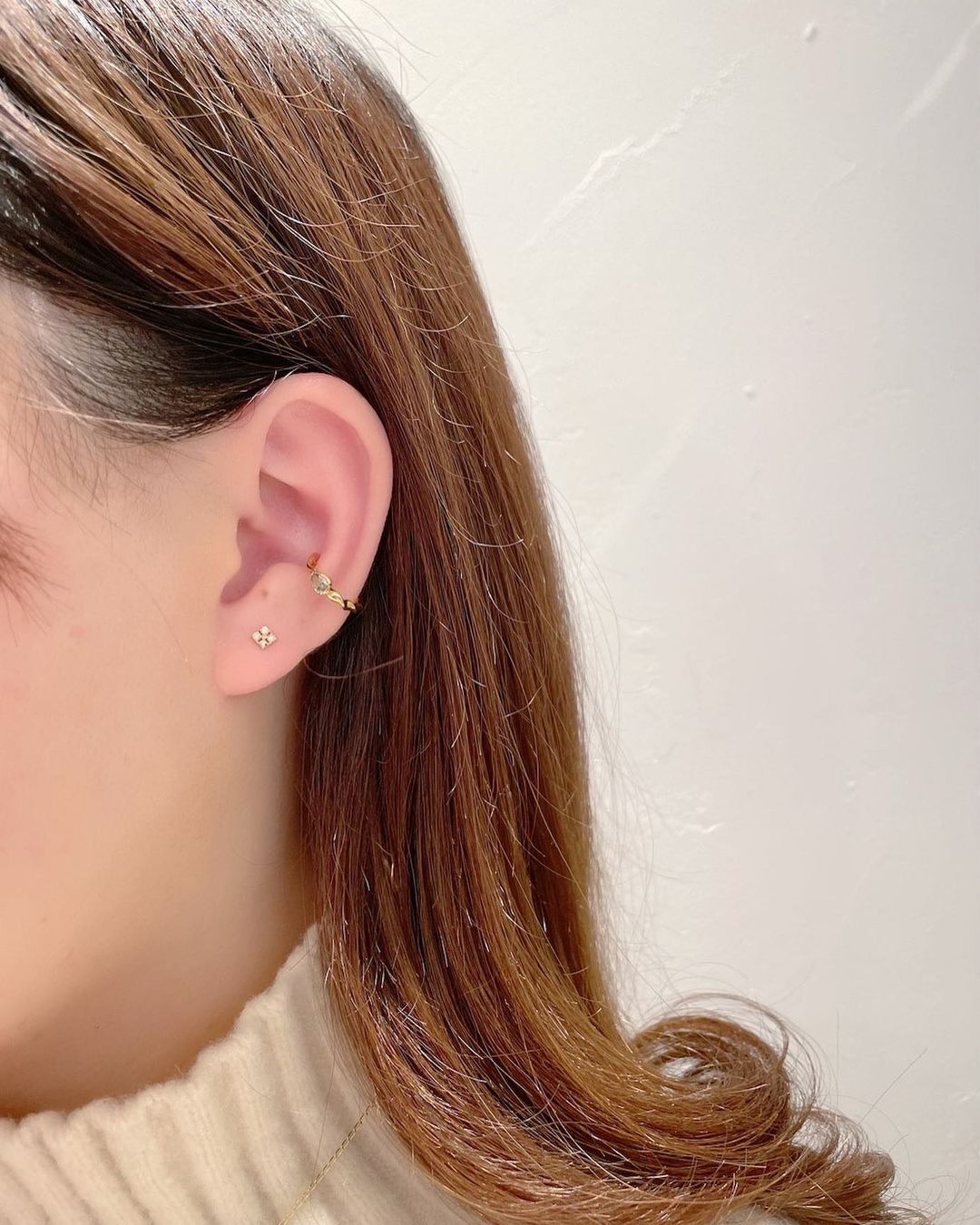  「silver925 プチグリーンサファイア イヤーカフ (ニッケルフリー)」|イヤーカフ|