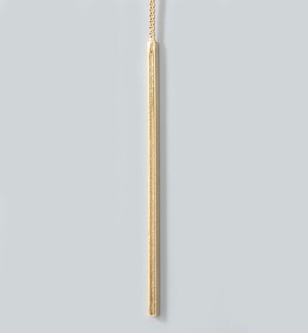 JUPITER「【K10】スウィングバー＆ダイヤモンドピアス」|ピアス|