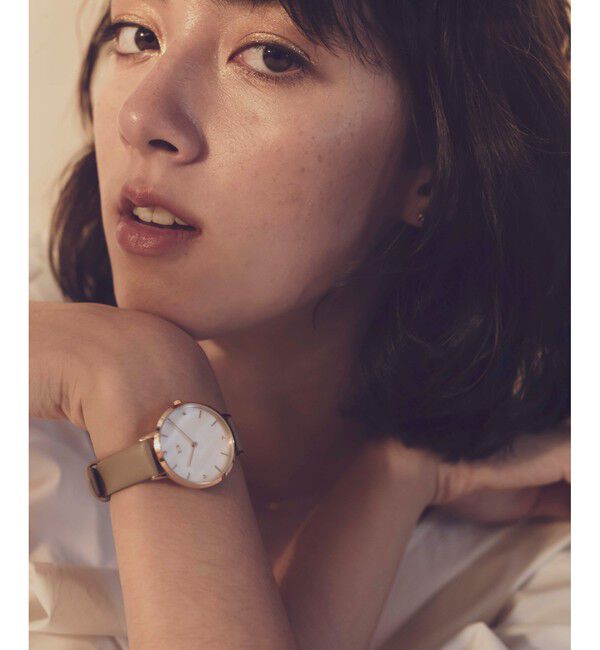 ete「きせかえ ビッグフェイスウォッチ ダイヤモンド フェイス S」|腕時計|