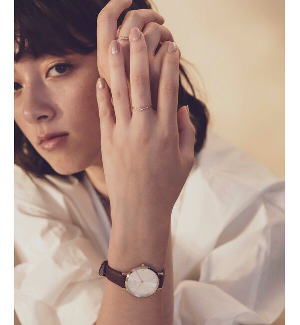 ete「きせかえ ビッグフェイスウォッチ ダイヤモンド フェイス S」|腕時計|