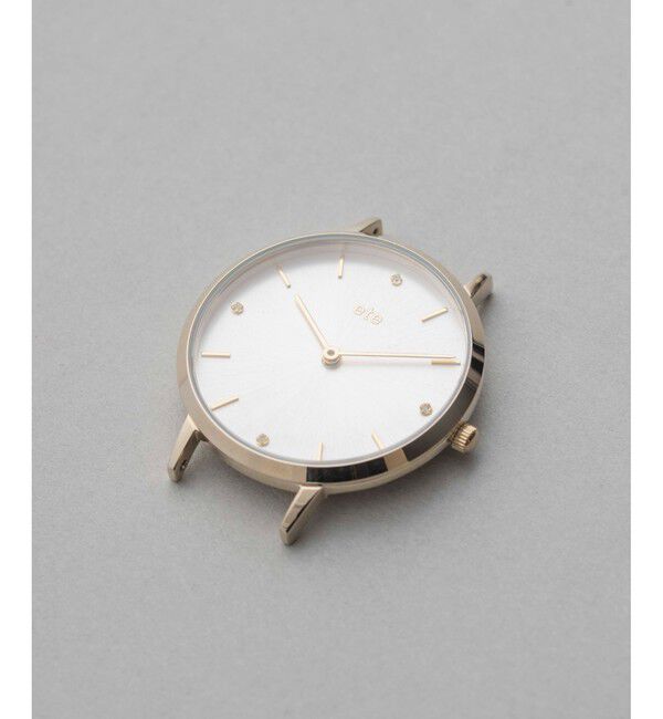 ete「きせかえ ビッグフェイスウォッチ ダイヤモンド フェイス S」|腕時計|