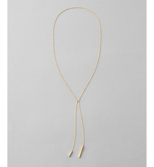 Jouete「【先行予約】[ラリエット] ジルコニア」|ネックレス|