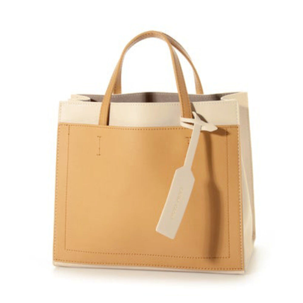 cache cache「カシュカシュ トートバッグ 通販 レディース 可愛い おしゃれ 通勤 バッグ 手提げ きれいめ」|トートバッグ|ベージュ2