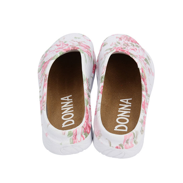 BACKYARD FAMILY「サンダル レディース つっかけ 通販 ぺたんこ おしゃれ スリッポン サボサンダル かわいい 花柄」|スリッポン|