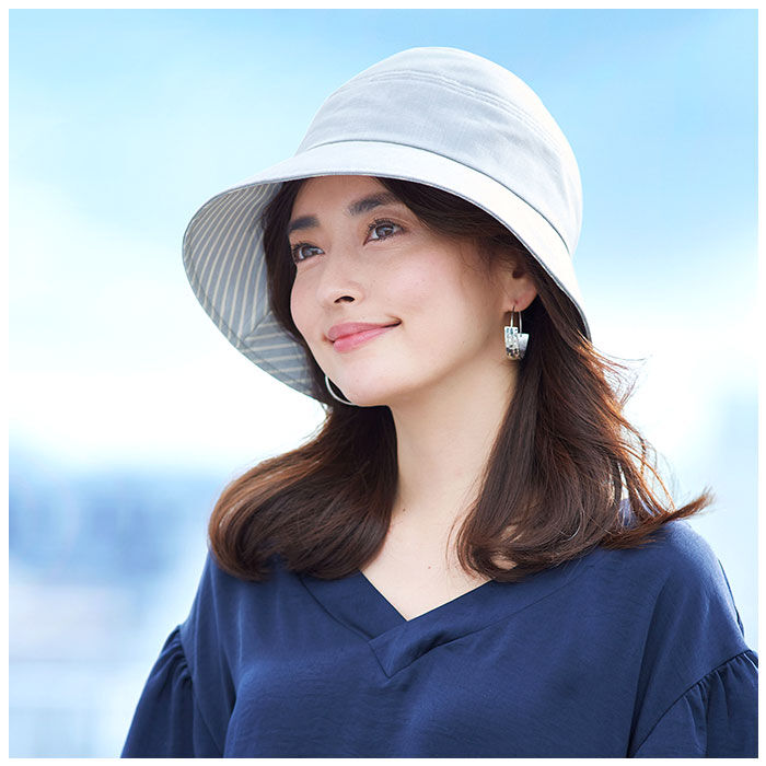 BACKYARD FAMILY「UVカット 帽子 レディース 通販 UV帽子 UV ハット キャペリン バケットハット 日除け帽子」|ハット|