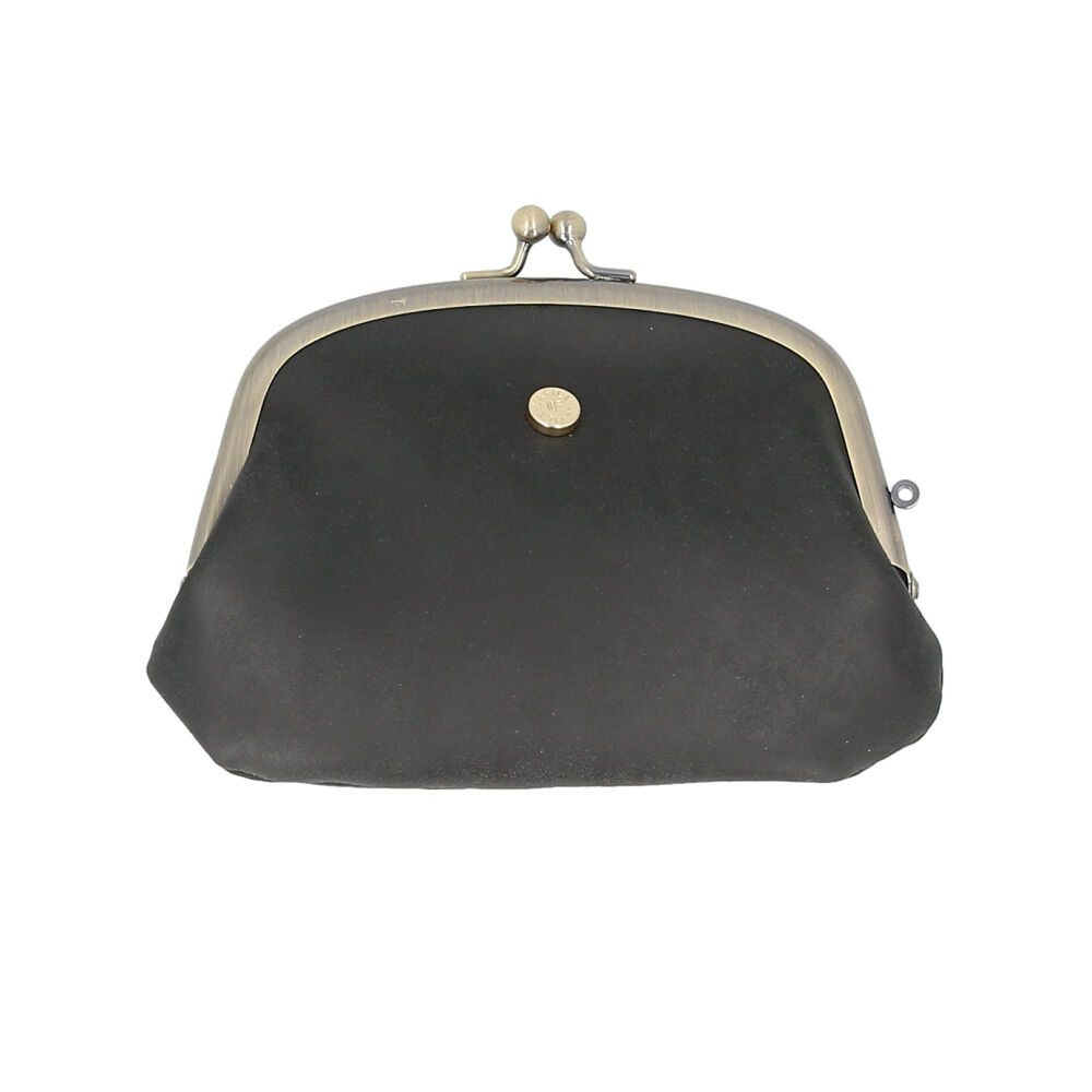 BACKYARD FAMILY「がま口財布 かわいい 通販 ラフィール Lafiel 財布 さいふ サイフ ミニ財布」|コインケース|ブラック1