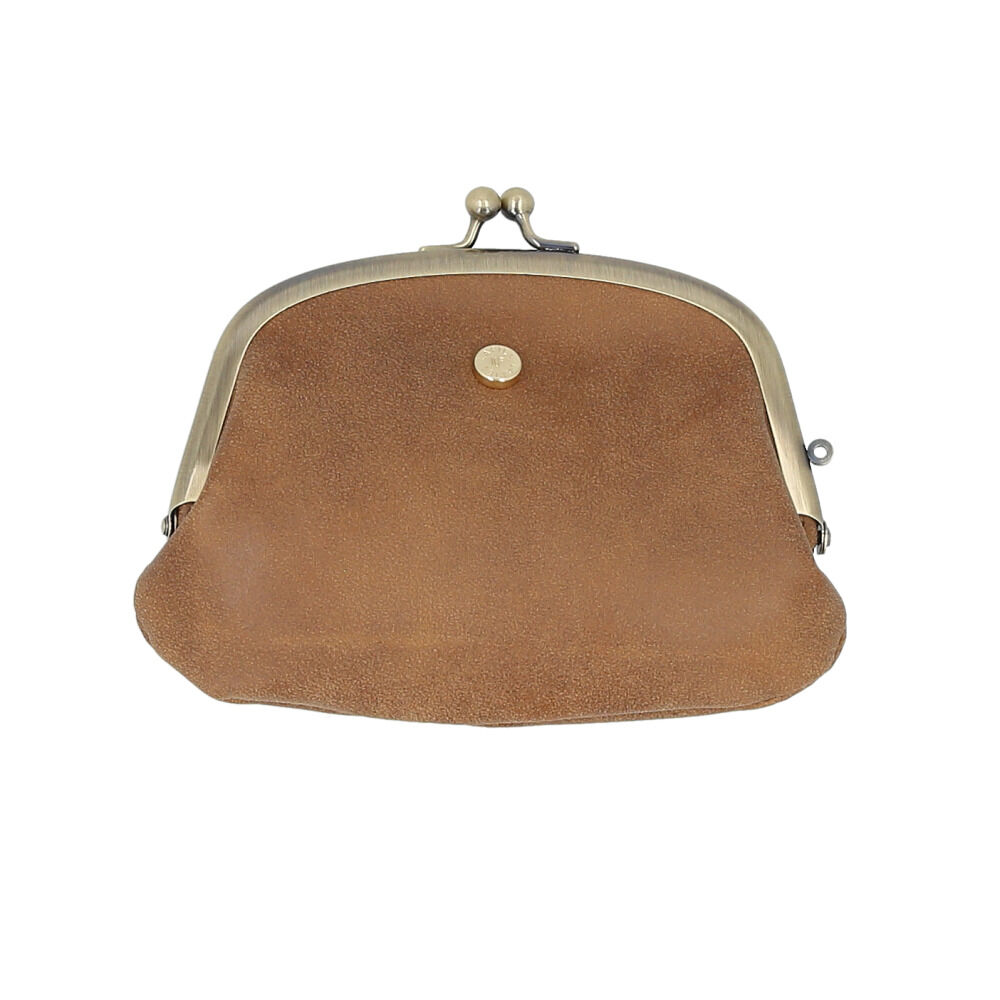 BACKYARD FAMILY「がま口財布 かわいい 通販 ラフィール Lafiel 財布 さいふ サイフ ミニ財布」|コインケース|ブラウン1