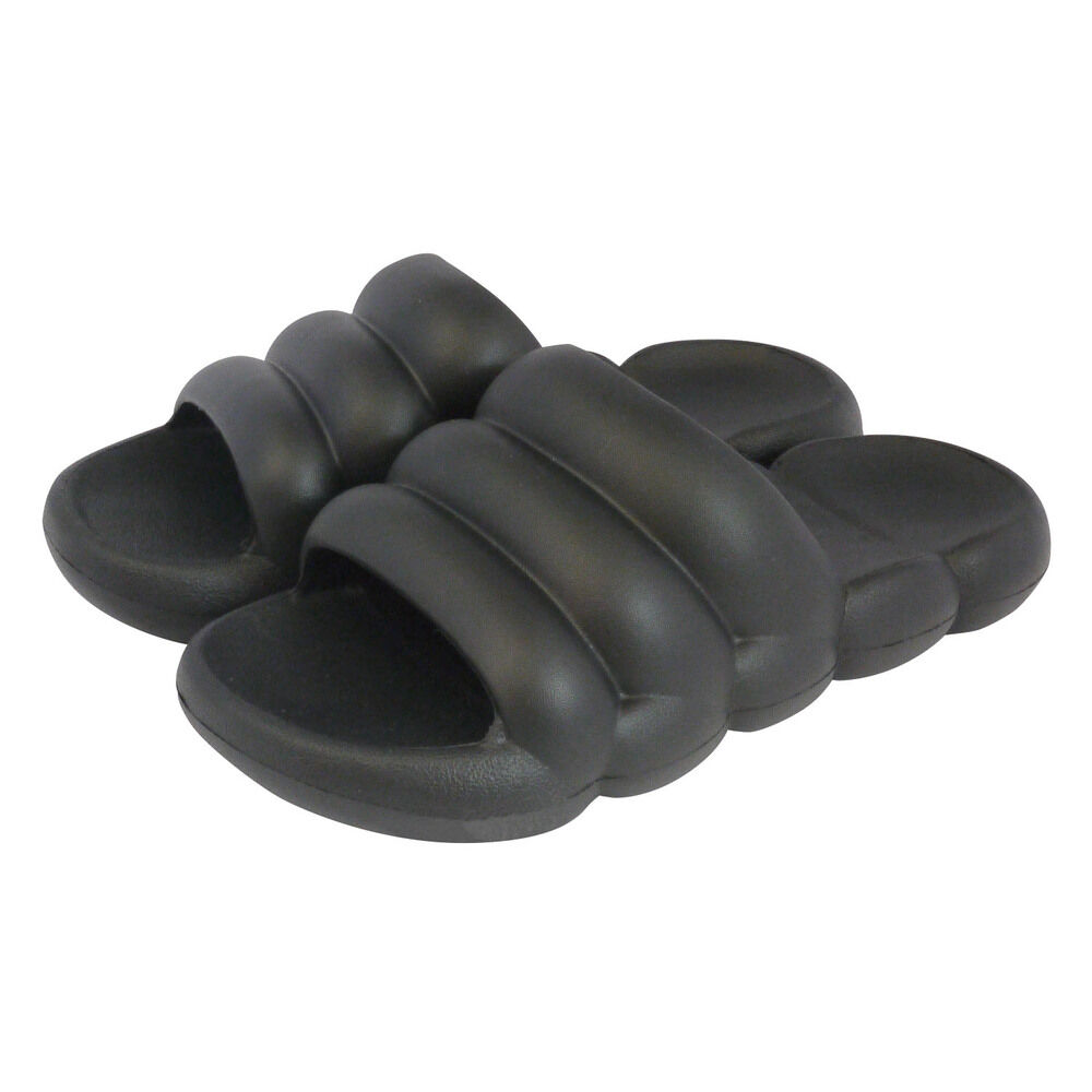 BACKYARD FAMILY「ZIP ジップ サンダル ましゅまろ EVA 通販 マシュマロ 柔らか 歩きやすい 快適 軽量」|サンダル|ブラック1