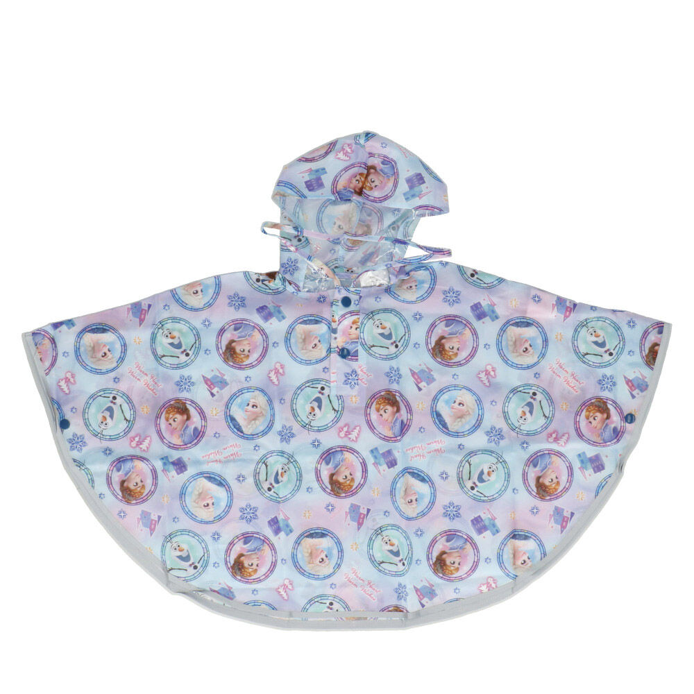 BACKYARD FAMILY「skater スケーター キッズ レインポンチョ キャラクター レインコート 通販 雨かっぱ」|レインコート|パープル1