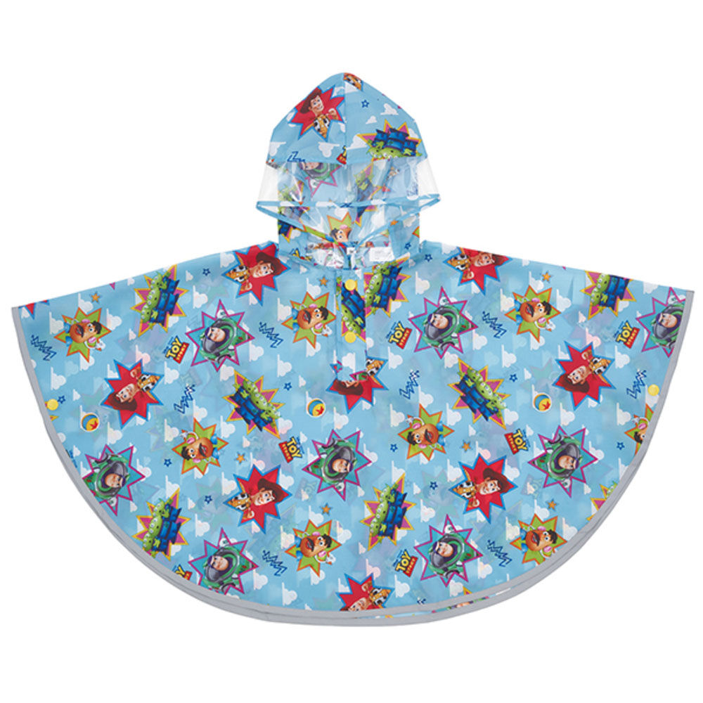 BACKYARD FAMILY「skater スケーター キッズ レインポンチョ キャラクター レインコート 通販 雨かっぱ」|レインコート|ブルー3