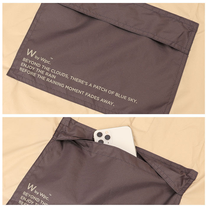Wpc.「wpc レインコート R005 通販 レインポンチョ メンズ レディース 折りたたみ コンパクト」|レインコート|