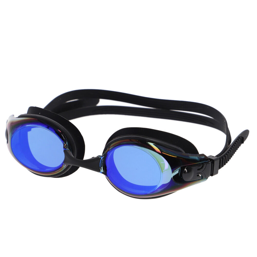 BACKYARD FAMILY「ゴーグル ミラー 大人 通販 スイムゴーグル 水中メガネ 水泳 スイム ベルト調整 フィット」|その他|ブルー1