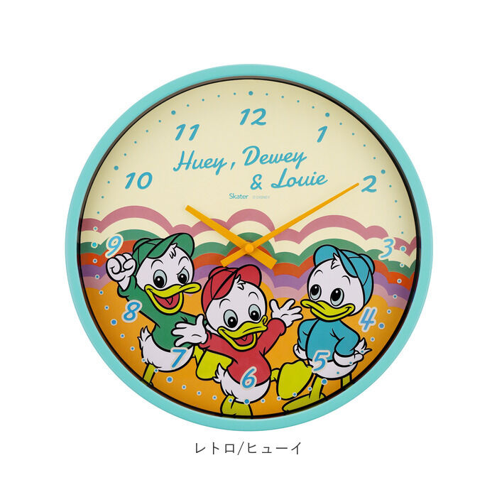 BACKYARD FAMILY「SKATER スケーター キャラクター 掛け時計 通販 壁掛け時計 ウォールクロック 時計」|クロック・置時計|