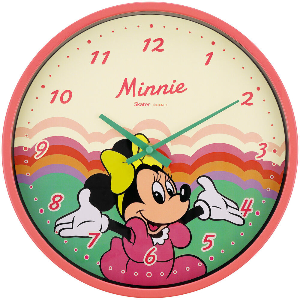 BACKYARD FAMILY「SKATER スケーター キャラクター 掛け時計 通販 壁掛け時計 ウォールクロック 時計」|クロック・置時計|ピンク1