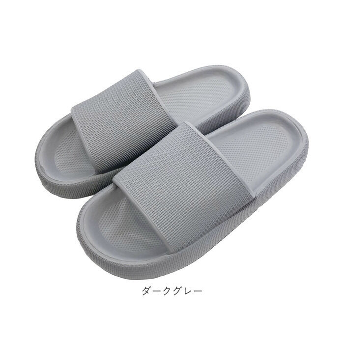 BACKYARD FAMILY「eva サンダル メンズ 通販 おしゃれ かわいい 厚底 スリッパ 軽量 歩きやすい」|サンダル|