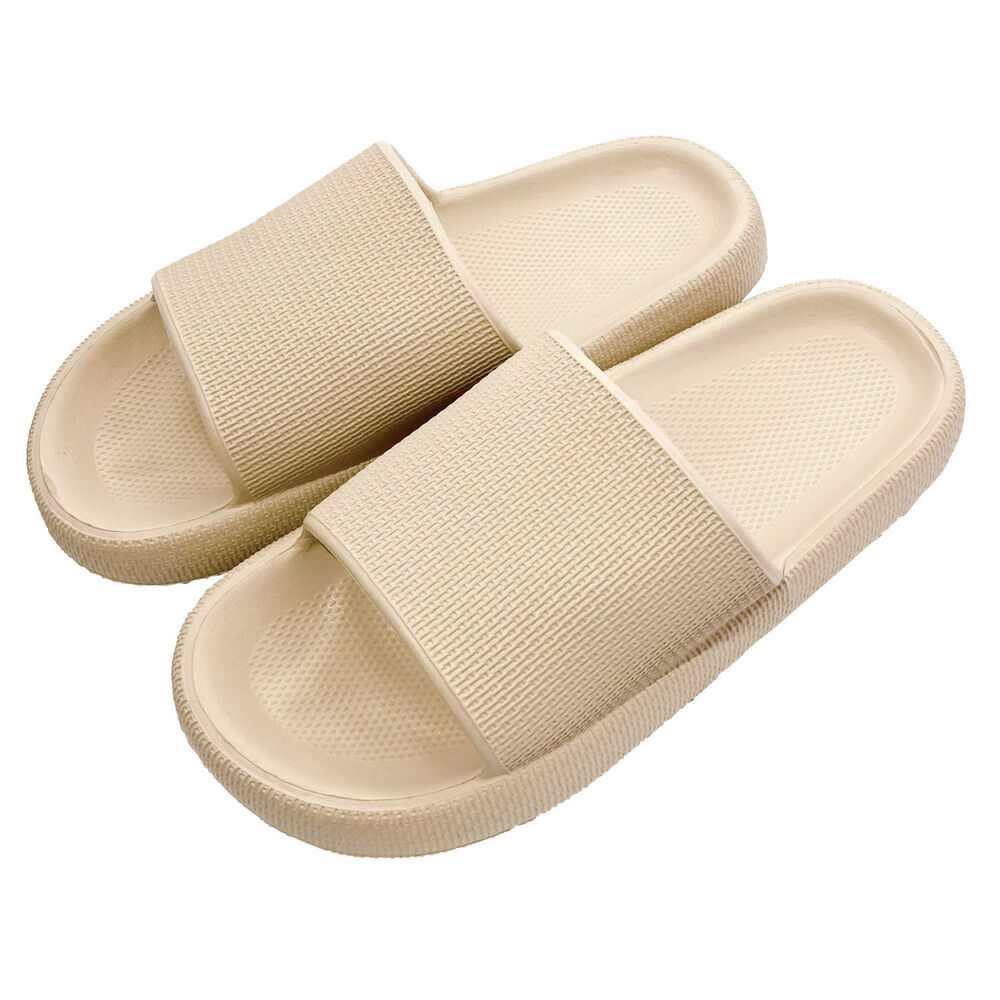 BACKYARD FAMILY「eva サンダル メンズ 通販 おしゃれ かわいい 厚底 スリッパ 軽量 歩きやすい」|サンダル|ベージュ1