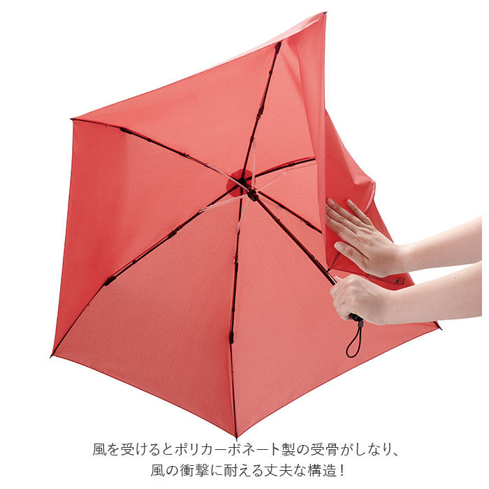 BACKYARD FAMILY「マブ mabu 折りたたみ傘 軽量 コンパクト 通販 晴雨兼用 雨晴兼用 折り畳み傘 55cm」|傘|