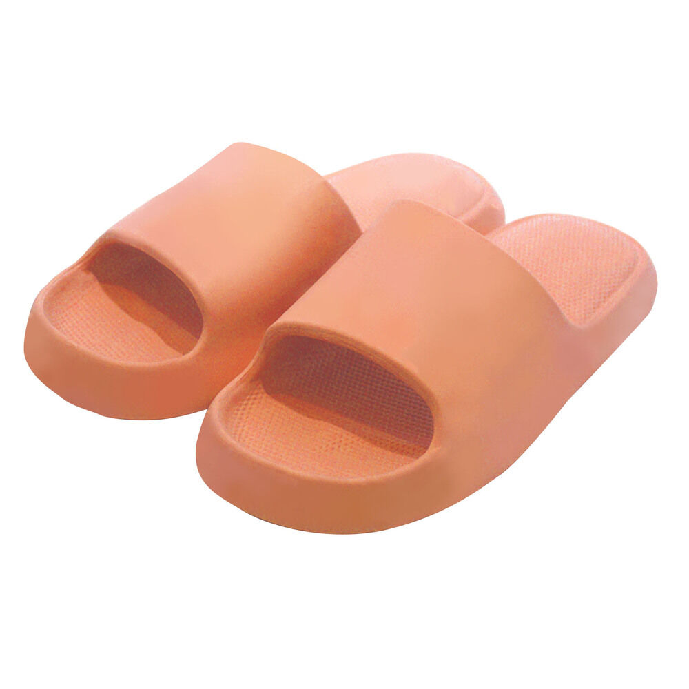 BACKYARD FAMILY「サンダル エアー スリッパ 通販 ソフトエアーサンダル エアーサンダル ルームシューズ 室内履き」|サンダル|オレンジ1