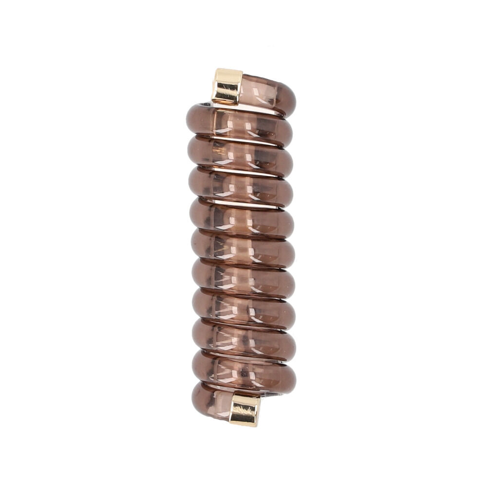 BACKYARD FAMILY「ヘアアクセサリー コイルアップ 通販 コイルアップポニー コイルゴム 髪飾り ゴム ヘアゴム」|ヘアスタイリング|グレー2