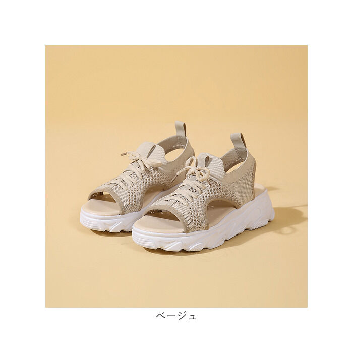 BACKYARD FAMILY「スポーツサンダル レディース 厚底 通販 厚底サンダル 厚底シューズ スニーカー サンダル」|サンダル|