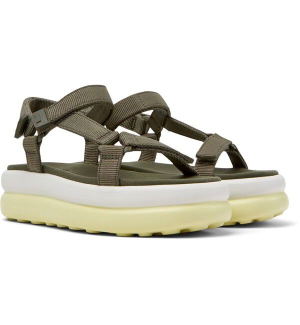 CAMPER「[カンペール] PELOTAS FLOTA UP / サンダル」|サンダル|カーキ