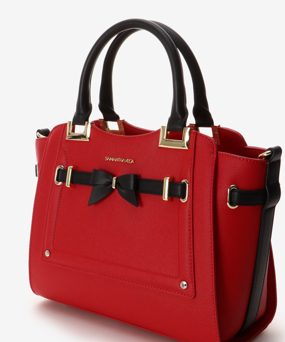 Samantha Vega「リボンモチーフハンドバッグ」|ハンドバッグ|