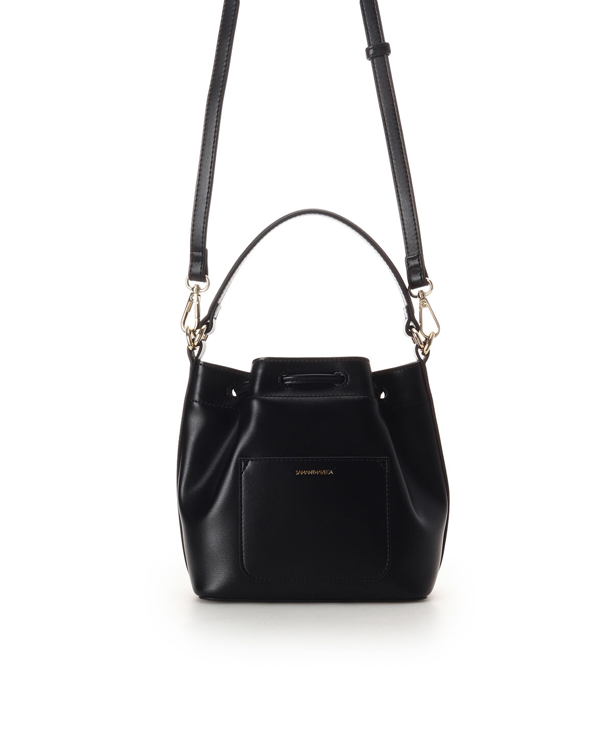 Samantha Vega「ロゴ金具巾着バッグ」|ショルダー・メッセンジャー|