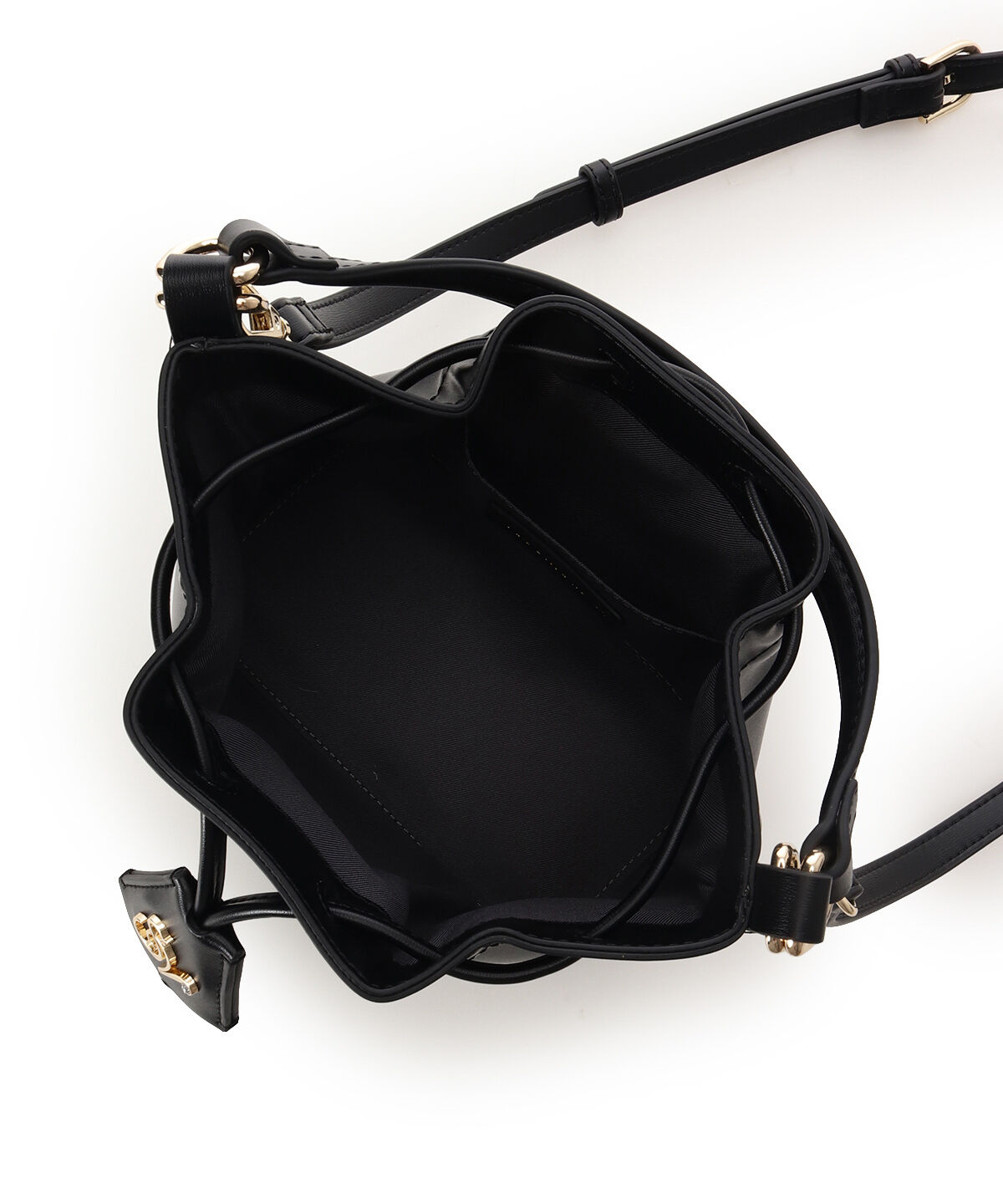 Samantha Vega「ロゴ金具巾着バッグ」|ショルダー・メッセンジャー|