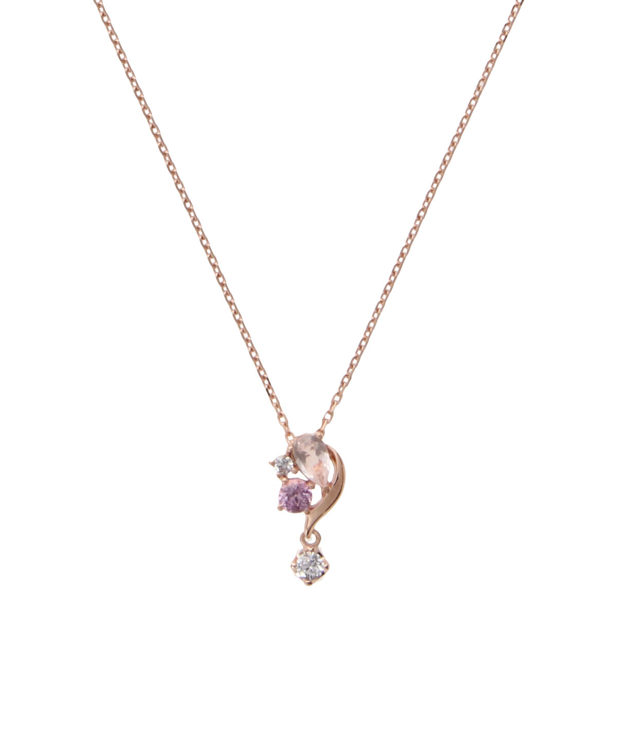 SAMANTHA SILVA「ドロップモチーフネックレス」|ネックレス|SILVER PGﾒｯｷ