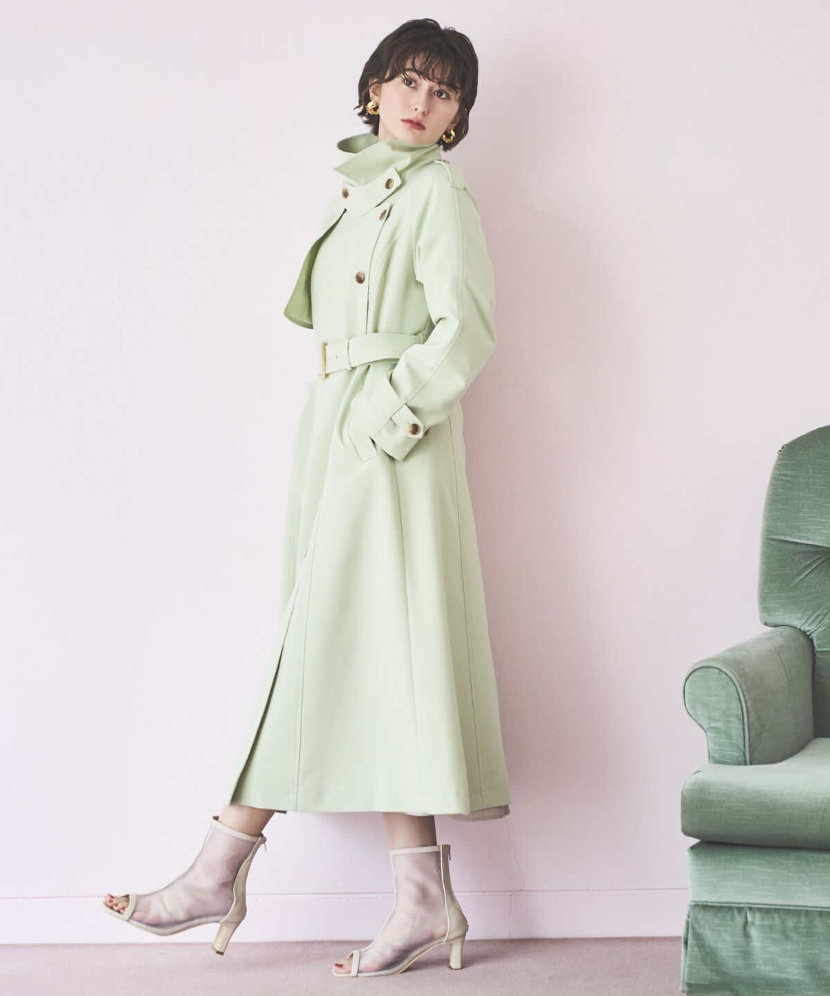 アンドクチュール「アイコニックトレンチコート」|トレンチコート|