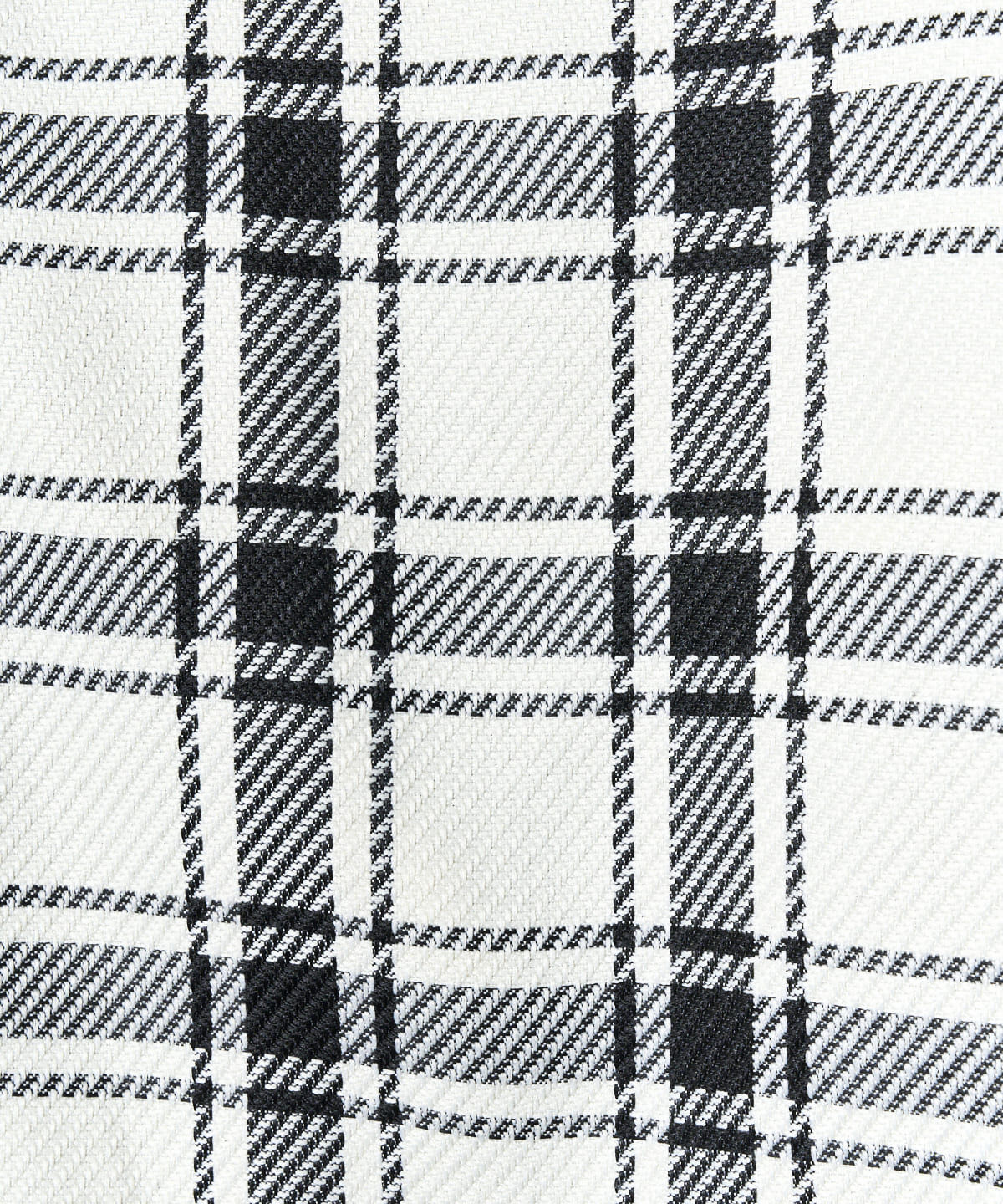 REDYAZEL「チェックハイネックコンパクトブラウス」|シャツ・ブラウス|