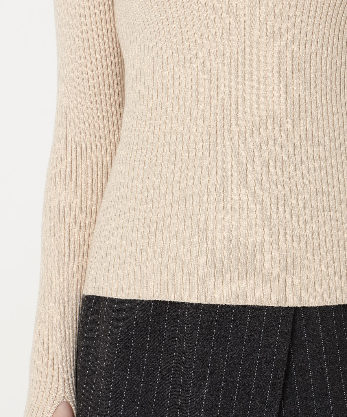 REDYAZEL「フィンガーホールタートルネックニット」|ニット・セーター|