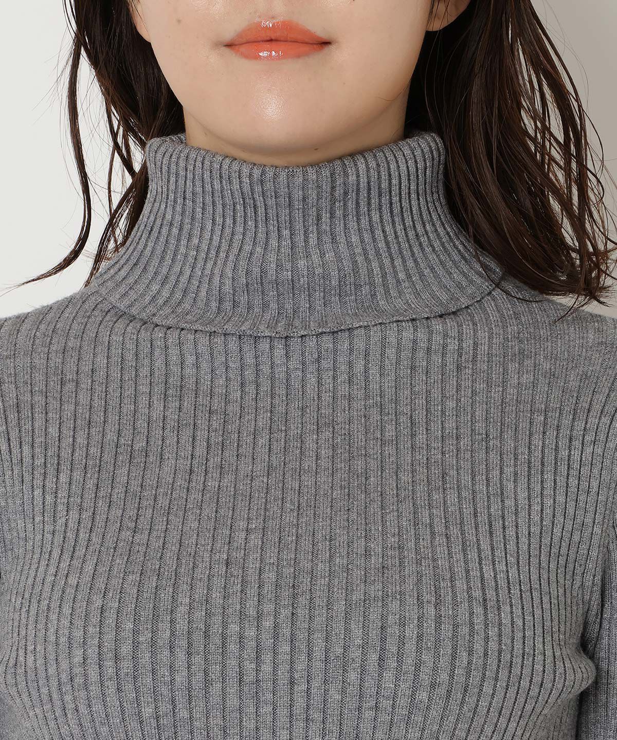 REDYAZEL「フィンガーホールタートルネックニット」|ニット・セーター|