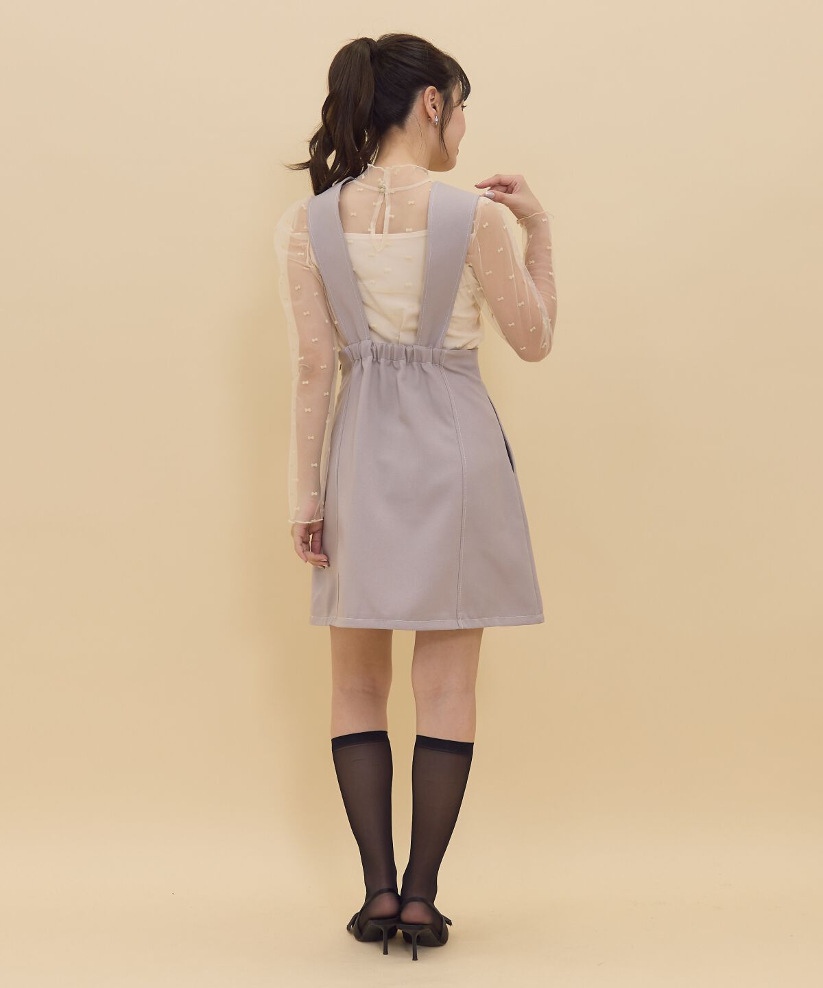 REDYAZEL「2wayレングスウーリッシュジャンパースカート」|ジャンパースカート|