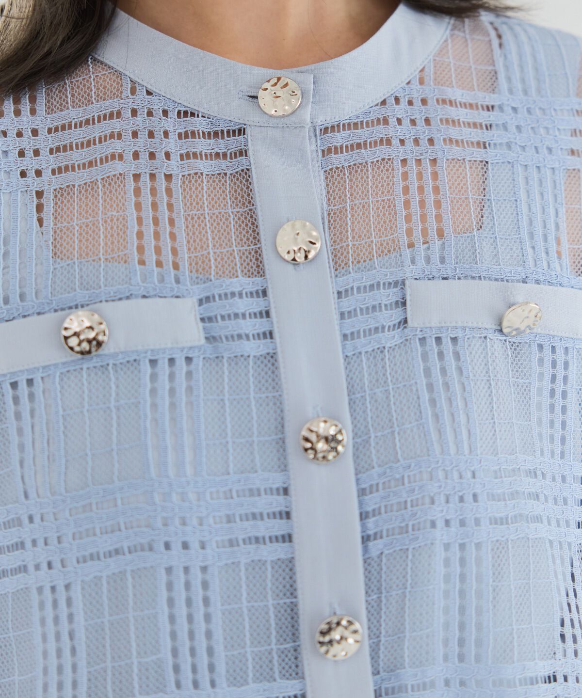 REDYAZEL「シアーチェックカーディガン＆ビスチェワンピースセット」|ワンピース|