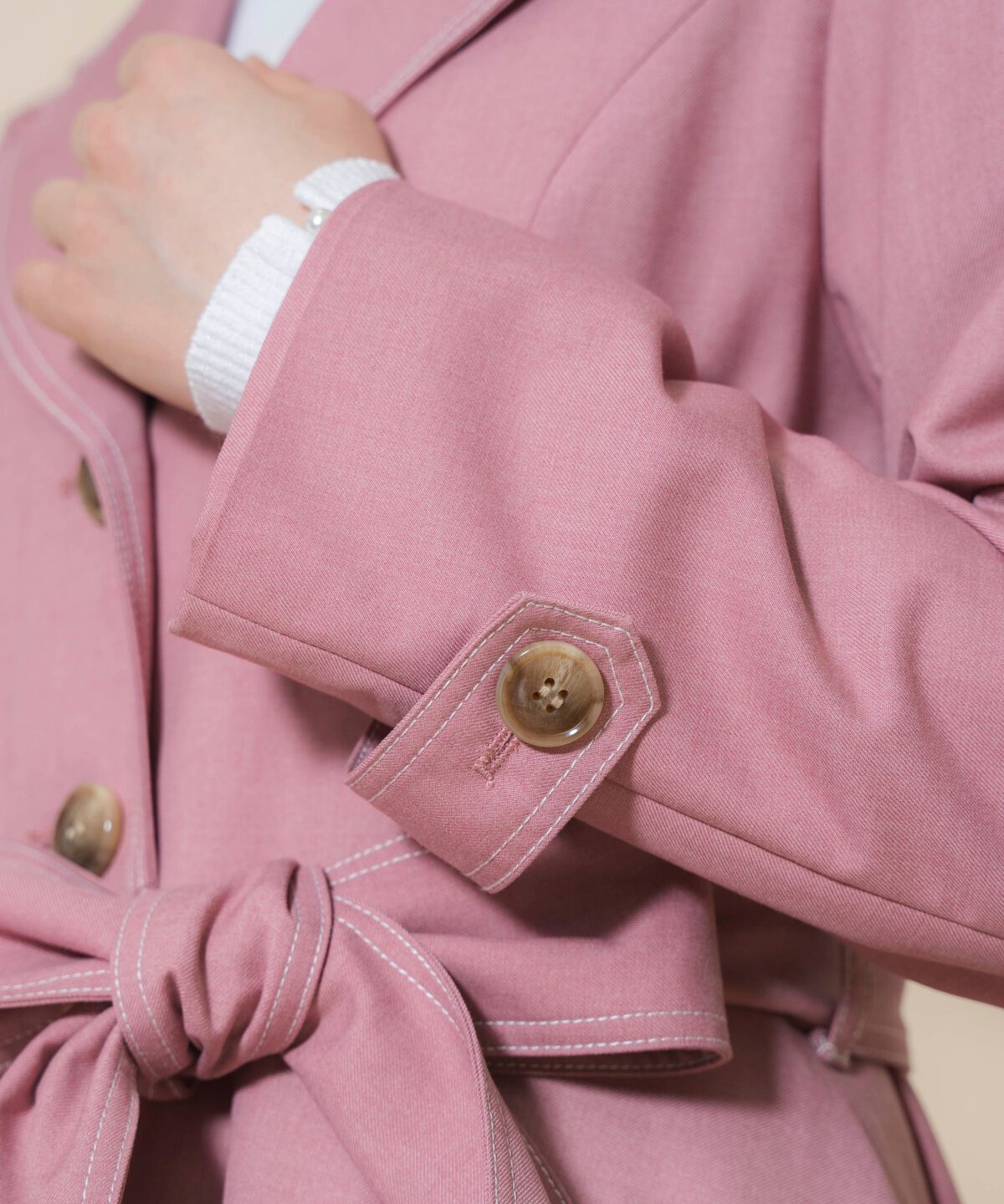 WILLSELECTION「シングルトレンチドレスコート」|トレンチコート|