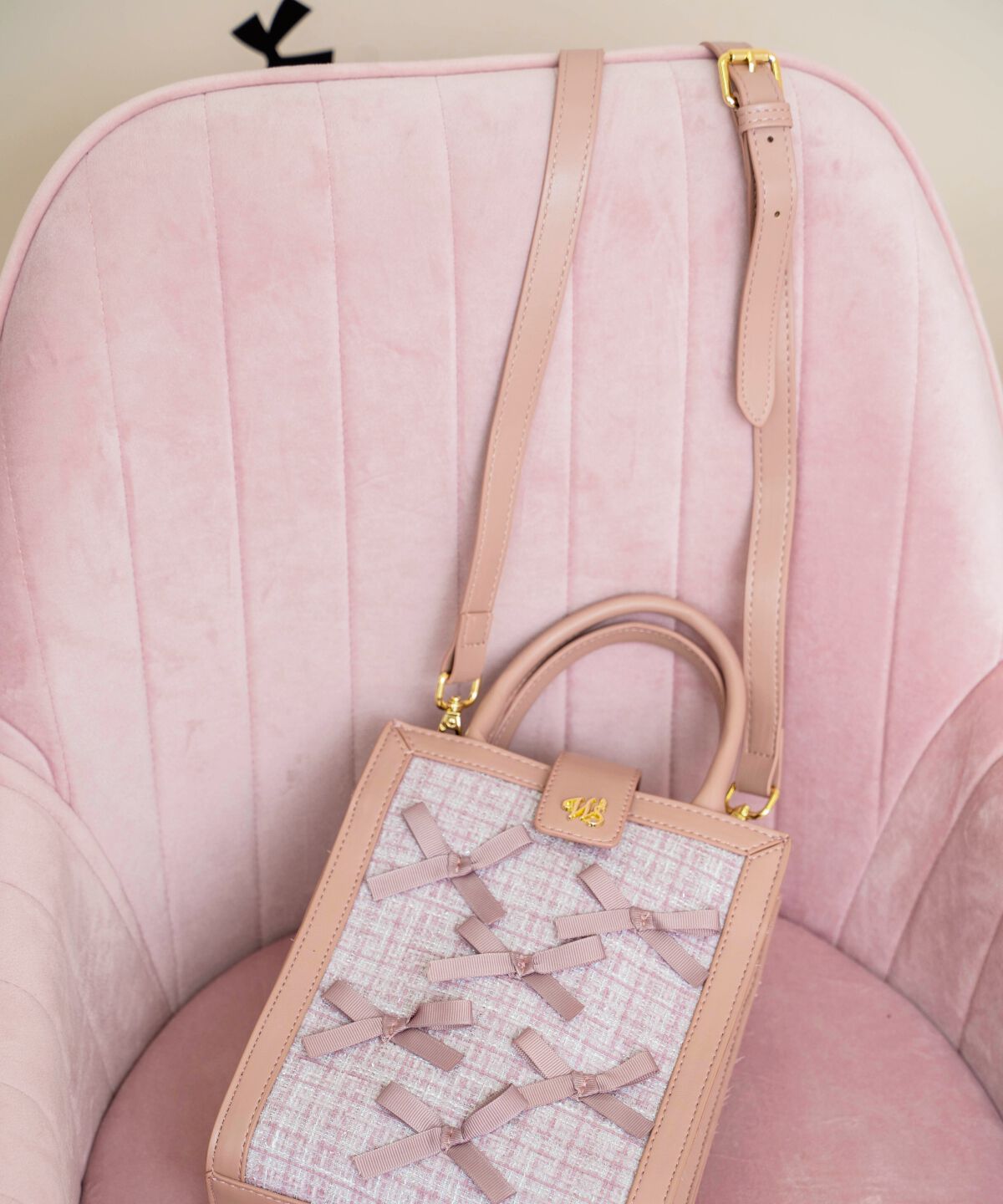 WILLSELECTION「2wayツイードリボンバッグ」|ショルダー・メッセンジャー|