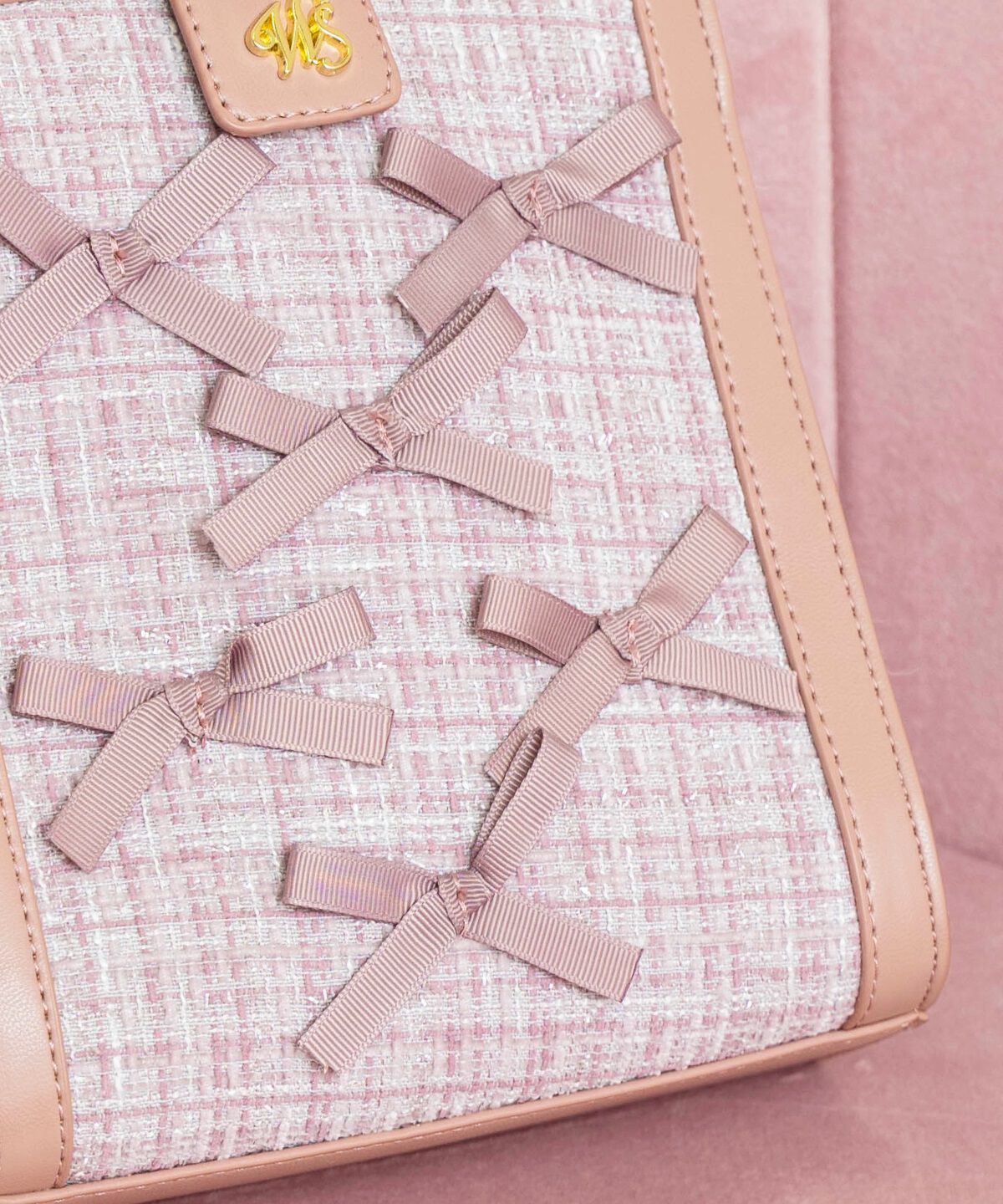 WILLSELECTION「2wayツイードリボンバッグ」|ショルダー・メッセンジャー|