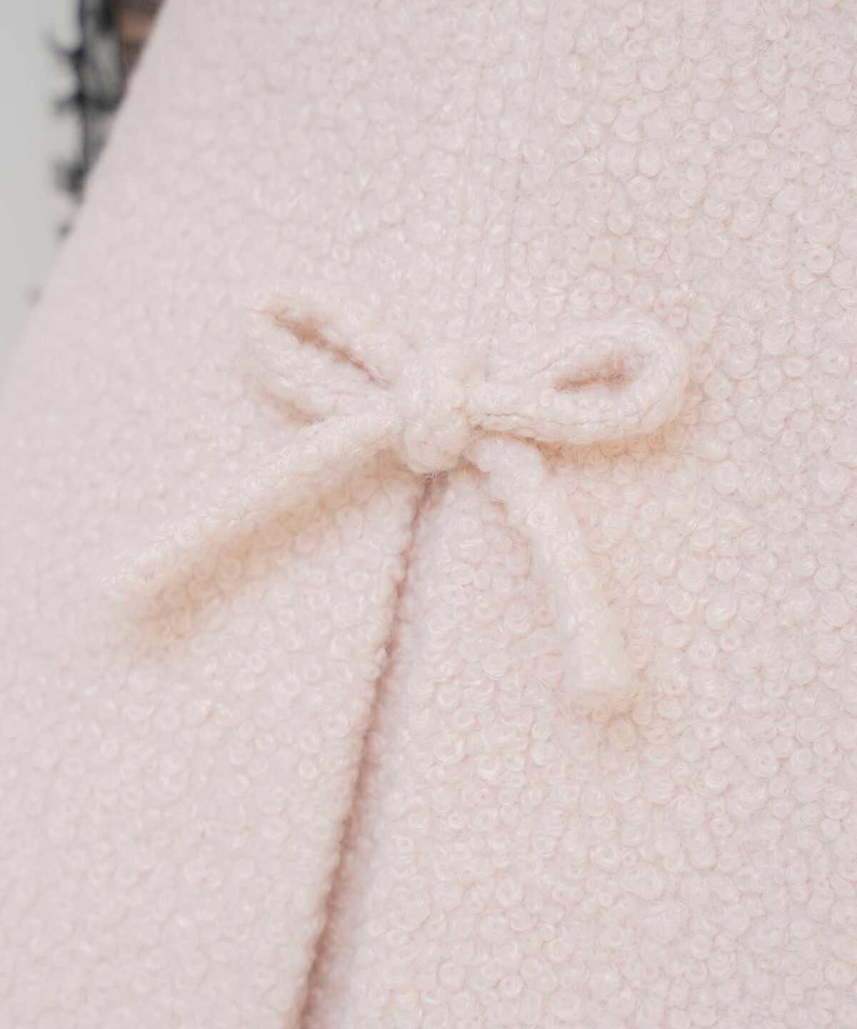 WILLSELECTION「ボックスタックボアミニスカート」|フレア|