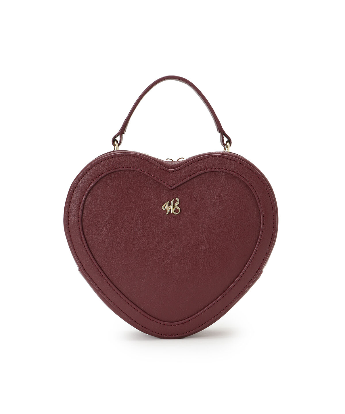 WILLSELECTION「2WAYハートショルダーバッグ」|ショルダー・メッセンジャー|ボルドー