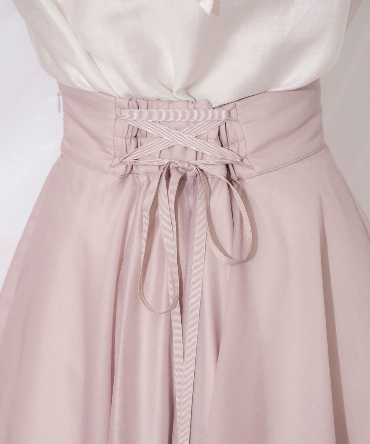 WILLSELECTION「オーガンジーフレアスカート」|フレア|