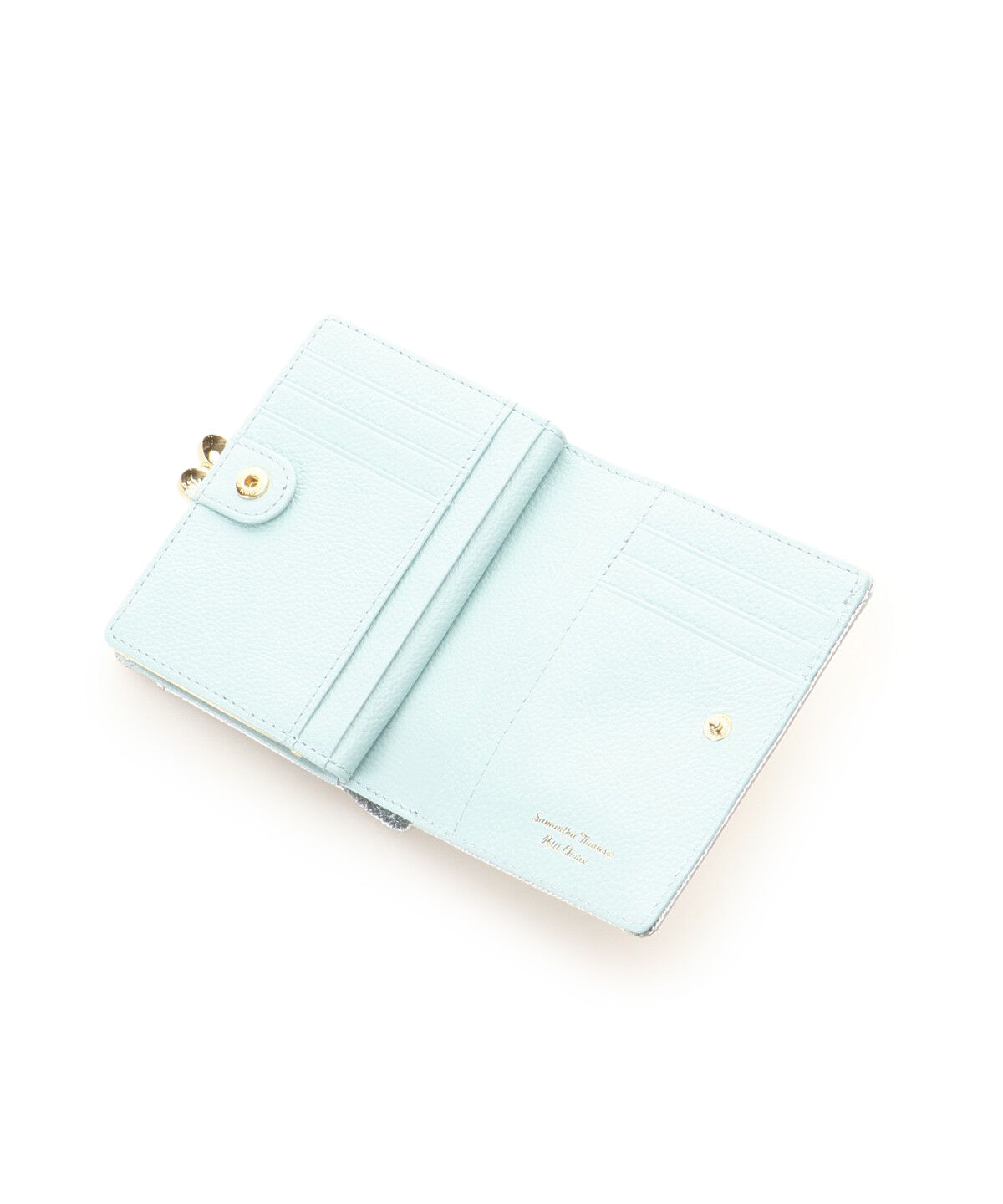 Samantha Thavasa Petit Choice「バイカラー 口金折財布」|財布|