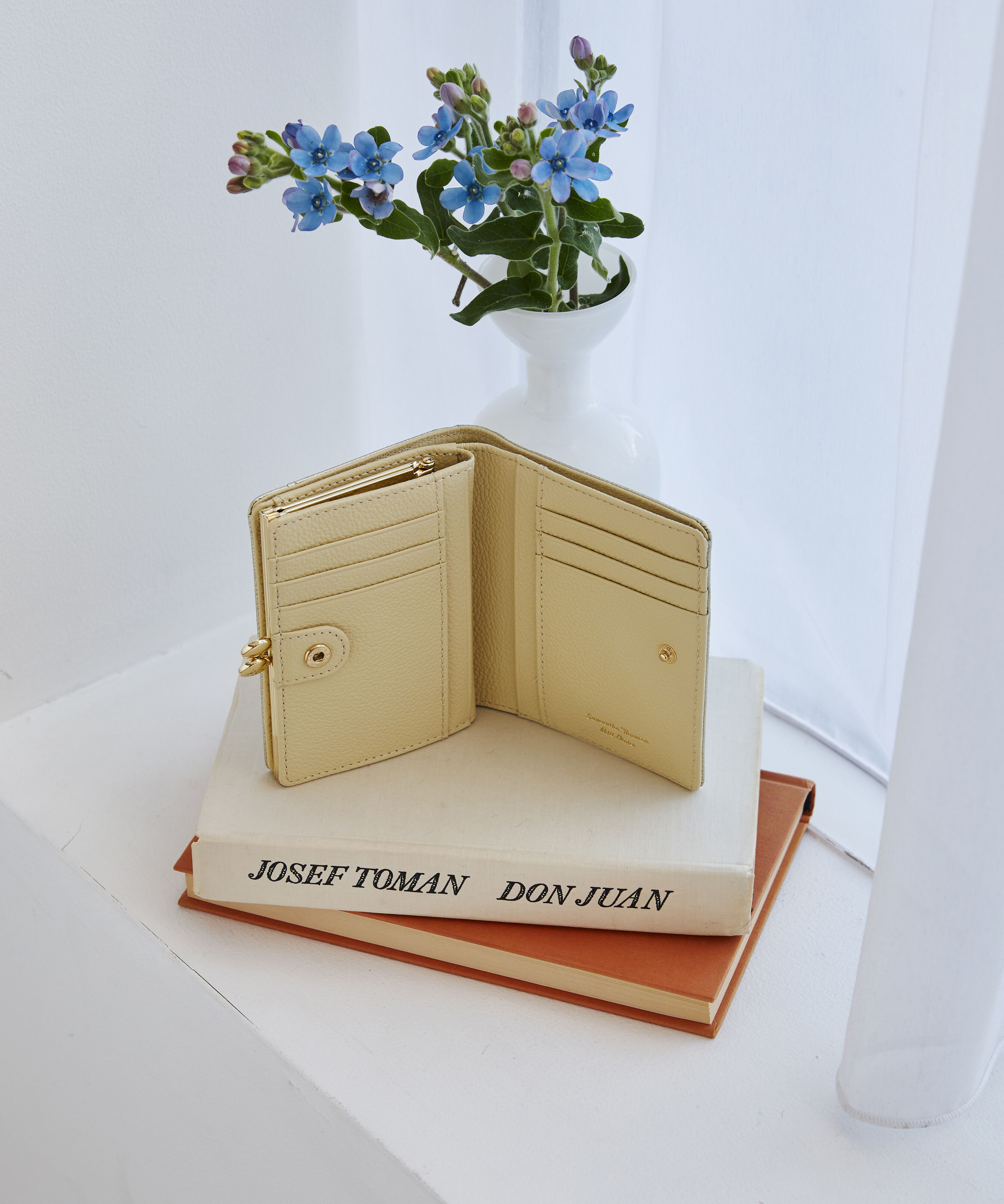 Samantha Thavasa Petit Choice「バイカラー 口金折財布」|財布|